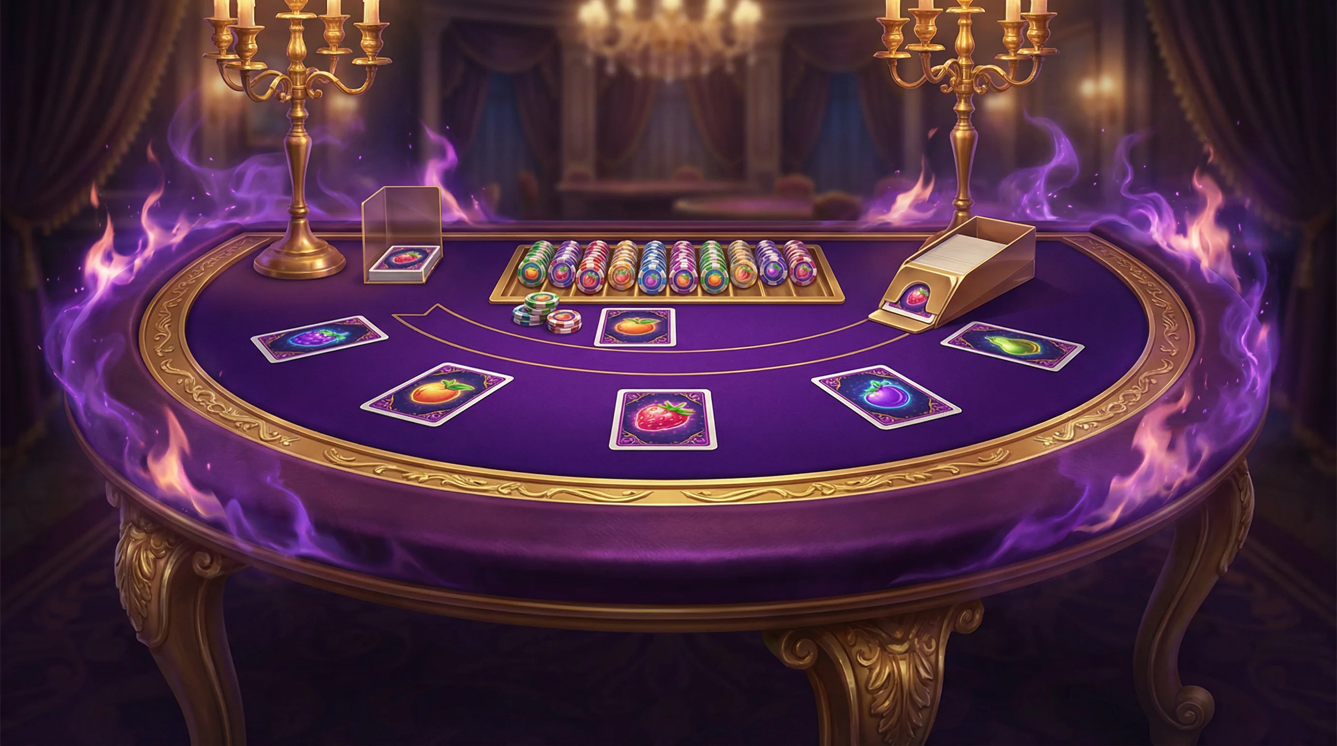 Blackjack 21 com Tema Místico - 15win